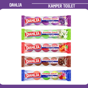 dahlia kamper toilet 5pcs 200g/pengharum kamar mandi
