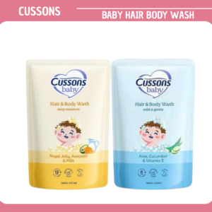 cussons baby hair and body wash 200ml/sabun mandi bayi
