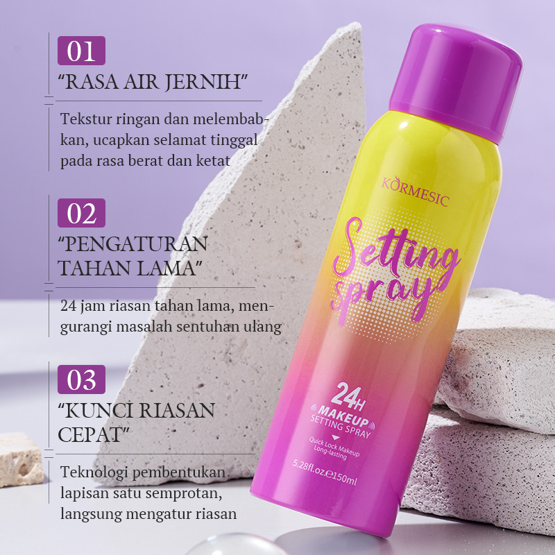 kormesic 24h makeup setting spray 150ml kormesic 24h makeup setting spray 150ml