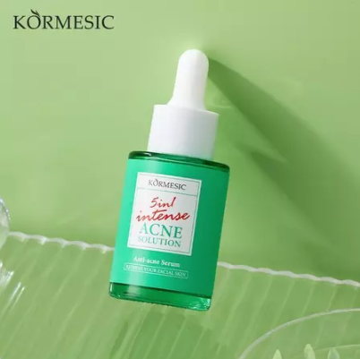 kormesic 5in1 intense acne solution serum 30ml/serum wajah kormesic 5in1 intense acne solution serum 30ml/serum wajah