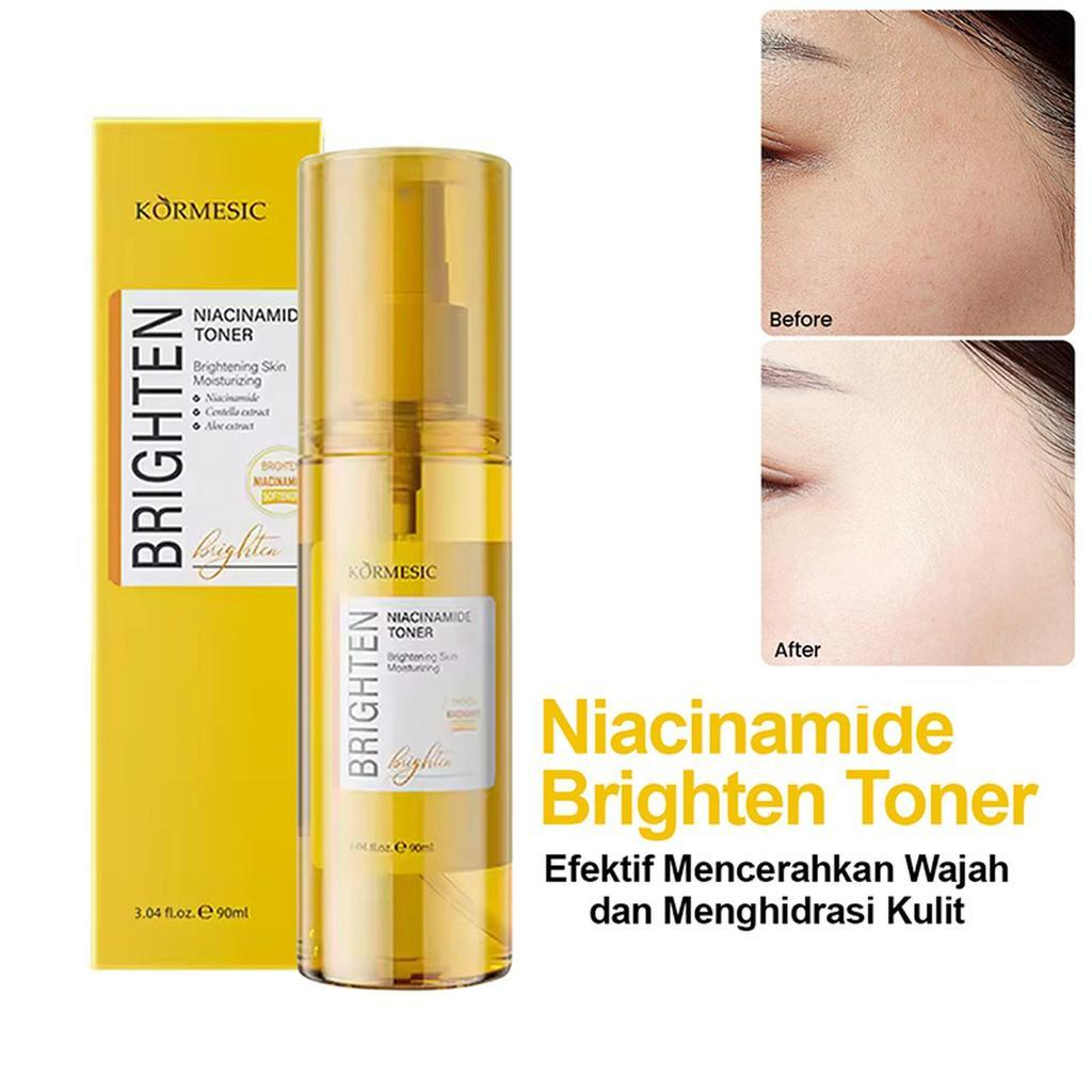 kormesic niacinamide toner 90ml/toner wajah kormesic niacinamide toner 90ml/toner wajah