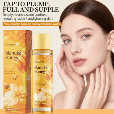 kormesic new zealand manuka honey essence water 130ml/toner wajah kormesic new zealand manuka honey essence water 130ml/toner wajah
