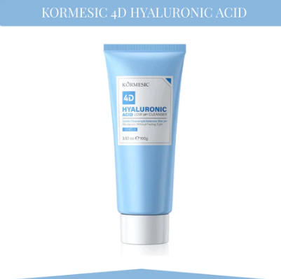 kormesic 4d hyaluronic acid low ph cleanser 100ml/pembersih wajah kormesic 4d hyaluronic acid low ph cleanser 100ml/pembersih wajah