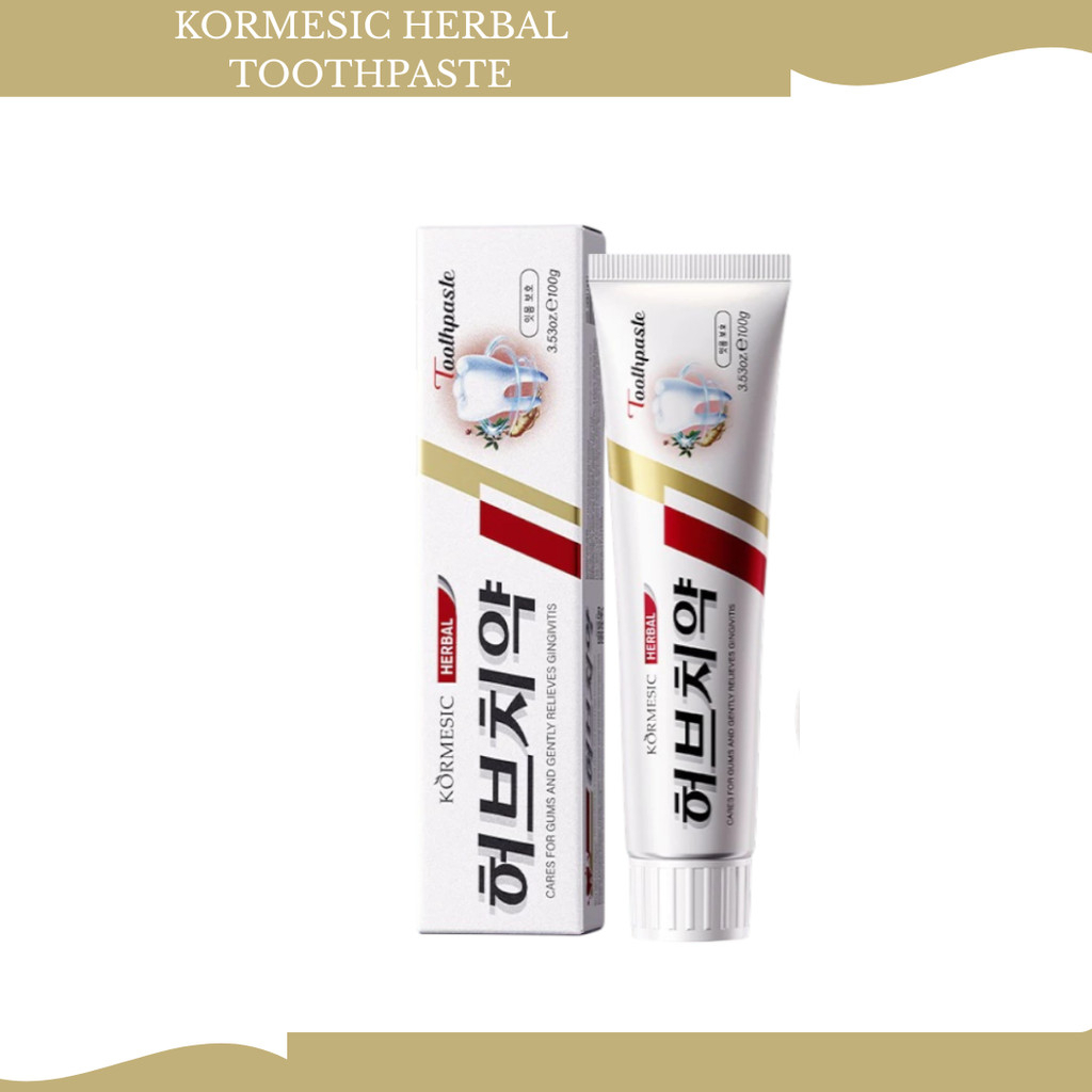 kormesic herbal toothpaste 100g/pasta gigi kormesic herbal toothpaste 100g/pasta gigi