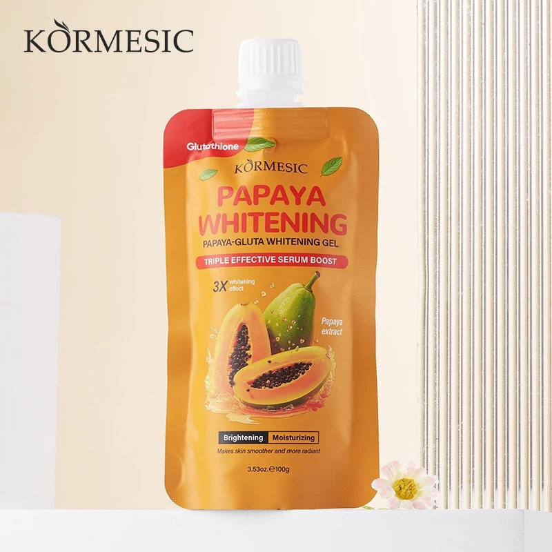 kormesic papaya gluta whitening gel 100g/pelembab wajah kormesic papaya gluta whitening gel 100g/pelembab wajah