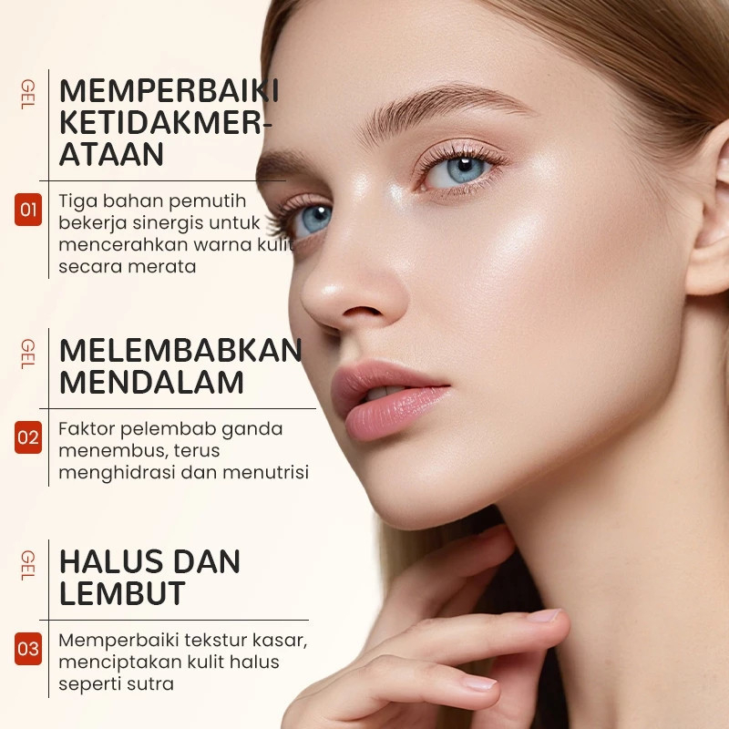 kormesic papaya gluta whitening gel 100g/pelembab wajah kormesic papaya gluta whitening gel 100g/pelembab wajah