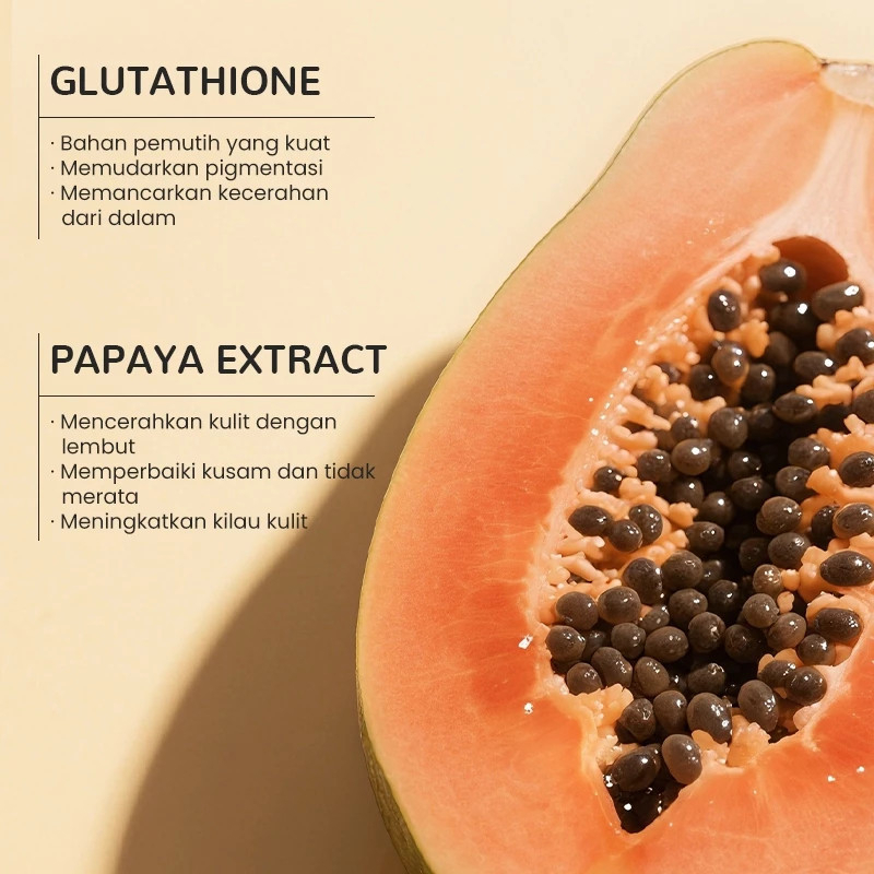 kormesic papaya gluta whitening gel 100g/pelembab wajah kormesic papaya gluta whitening gel 100g/pelembab wajah