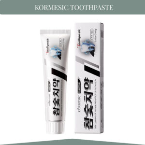 kormesic charcoal toothpaste100g/pasta gigi