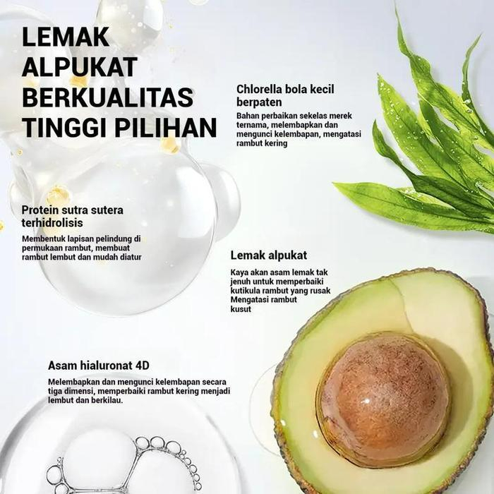 kormesic keratin smoothing hair mask 500ml/masker rambut kormesic keratin smoothing hair mask 500ml/masker rambut