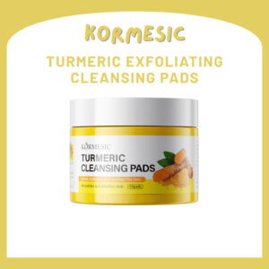 kormesic turmeric exfoliating cleansing pads 50pads