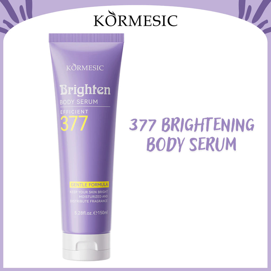 kormesic 377 brightening body serum 150ml/pelembab tubuh kormesic 377 brightening body serum 150ml/pelembab tubuh