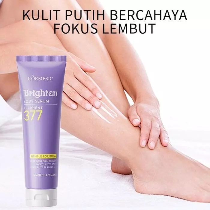 kormesic 377 brightening body serum 150ml/pelembab tubuh kormesic 377 brightening body serum 150ml/pelembab tubuh
