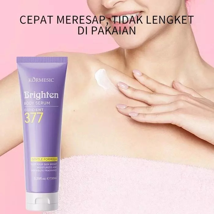 kormesic 377 brightening body serum 150ml/pelembab tubuh kormesic 377 brightening body serum 150ml/pelembab tubuh