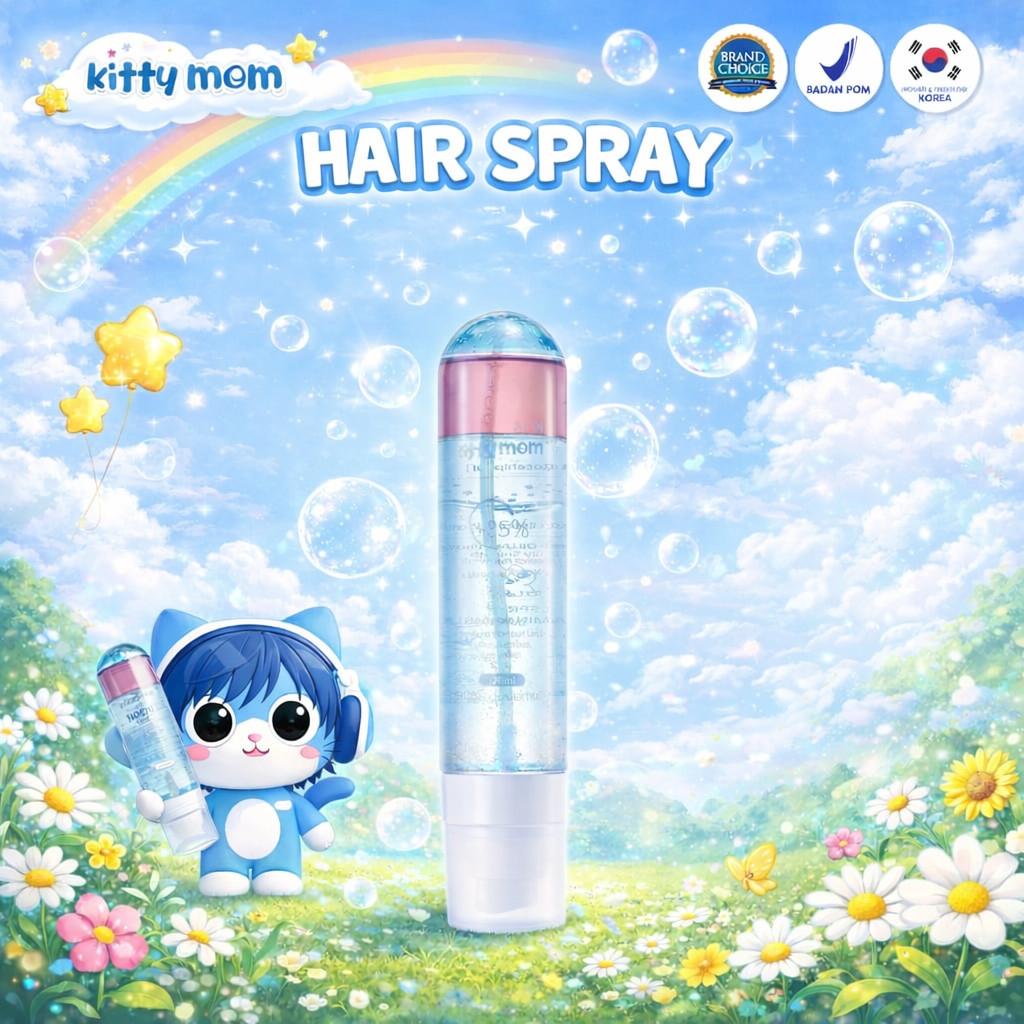 kitty mom kids hair lotion spray 120ml kitty mom kids hair lotion spray 120ml