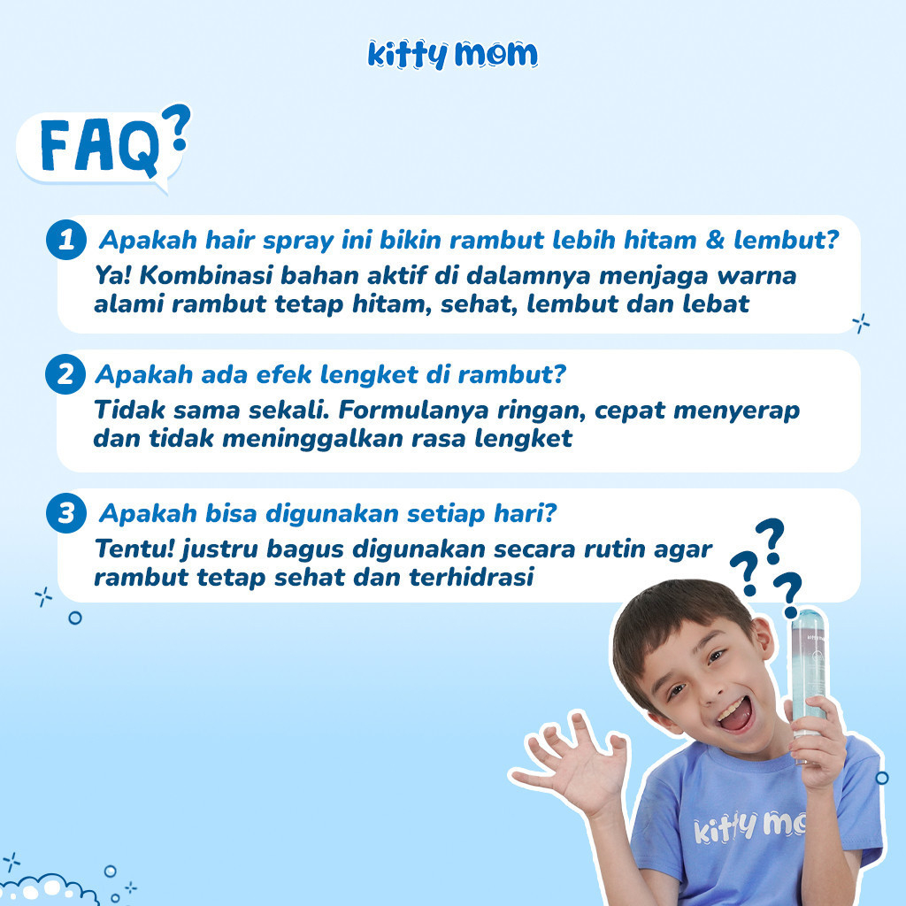 kitty mom kids hair lotion spray 120ml kitty mom kids hair lotion spray 120ml