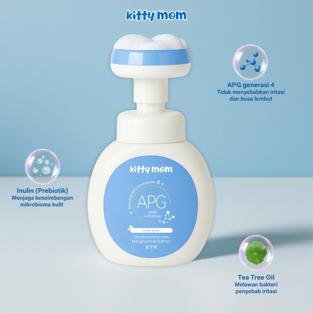 kitty mom hand wash 300ml/sabun cuci tangan kitty mom hand wash 300ml/sabun cuci tangan