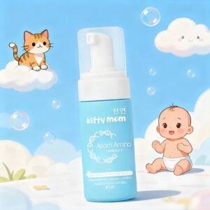 kitty mom gentle secret care mousse 100ml/perawatan lembut untuk area sensitif