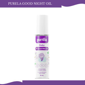 purela baby goodnite oil 8ml/minyak pijat bayi