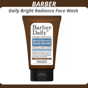 barber daily bright radiance face wash 100ml/pembersih wajah