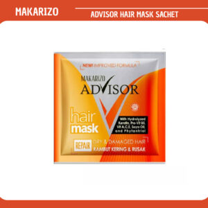 makarizo advisor hair repair mask sachet 15ml/masker rambut