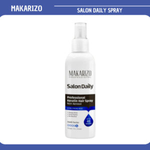 makarizo professional salon daily keratin hair spray non aeorosol 200ml/serum rambut