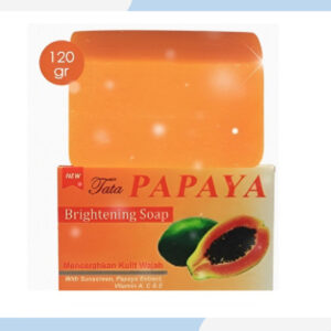 tata papaya whitening soap/ sabun batang/ sabun pemutih original bpom