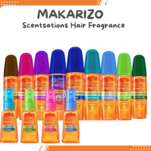 makarizo hair energy scentsations hair fragrance 30ml and 100ml/parfum rambut