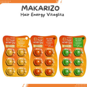 makarizo hair energy vitaglitz hair serum 6x1ml/ vitamin rambut
