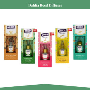 dahlia reed diffuser 30ml/pengharum ruangan aromaterapi