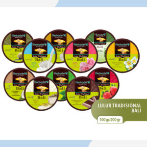 herborist lulur tradisional bali 100g & 200g | milk | strawberry | zaitun | bengkoang