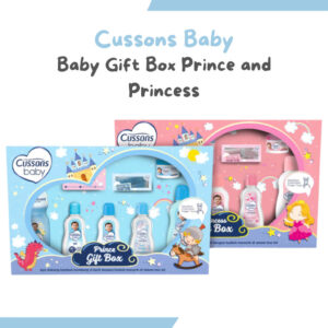 cussons baby gift box prince and princess 6in1/kado bayi