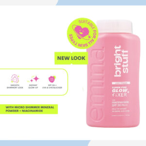 emina bright stuff loose powder 55g | bedak tabur
