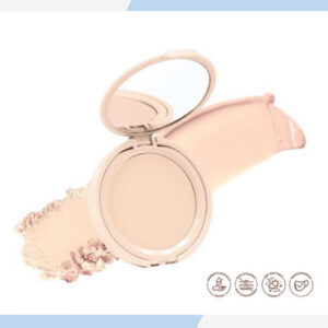 wardah colorfit velvet powder foundation