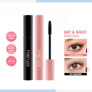 pinkflash oilproof curl mascara | day mascara | night mascara