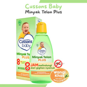 cussons baby minyak telon plus 60ml/90ml/150ml