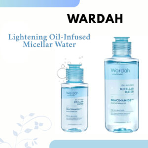 wardah lightening oil infused micellar water 100ml