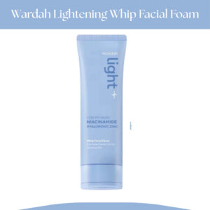 wardah lightening low ph nano niacinamide hyaluronic whip facial foam 50ml and 100ml/pembersih wajah