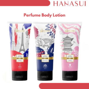 hanasui perfume body lotion 180ml/losion tubuh