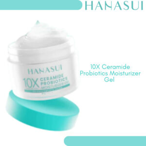 hanasui 10x ceramide probiotics moisturizer gel 30g / pelembab wajah