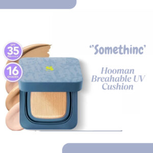 somethinc hooman breathable uv cushion cover spf 35 pa++++ /alas bedak