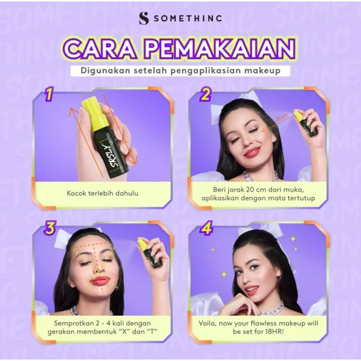 somethinc srsly stay matte make up setting spray 20ml and 50ml somethinc srsly stay matte make up setting spray 20ml and 50ml