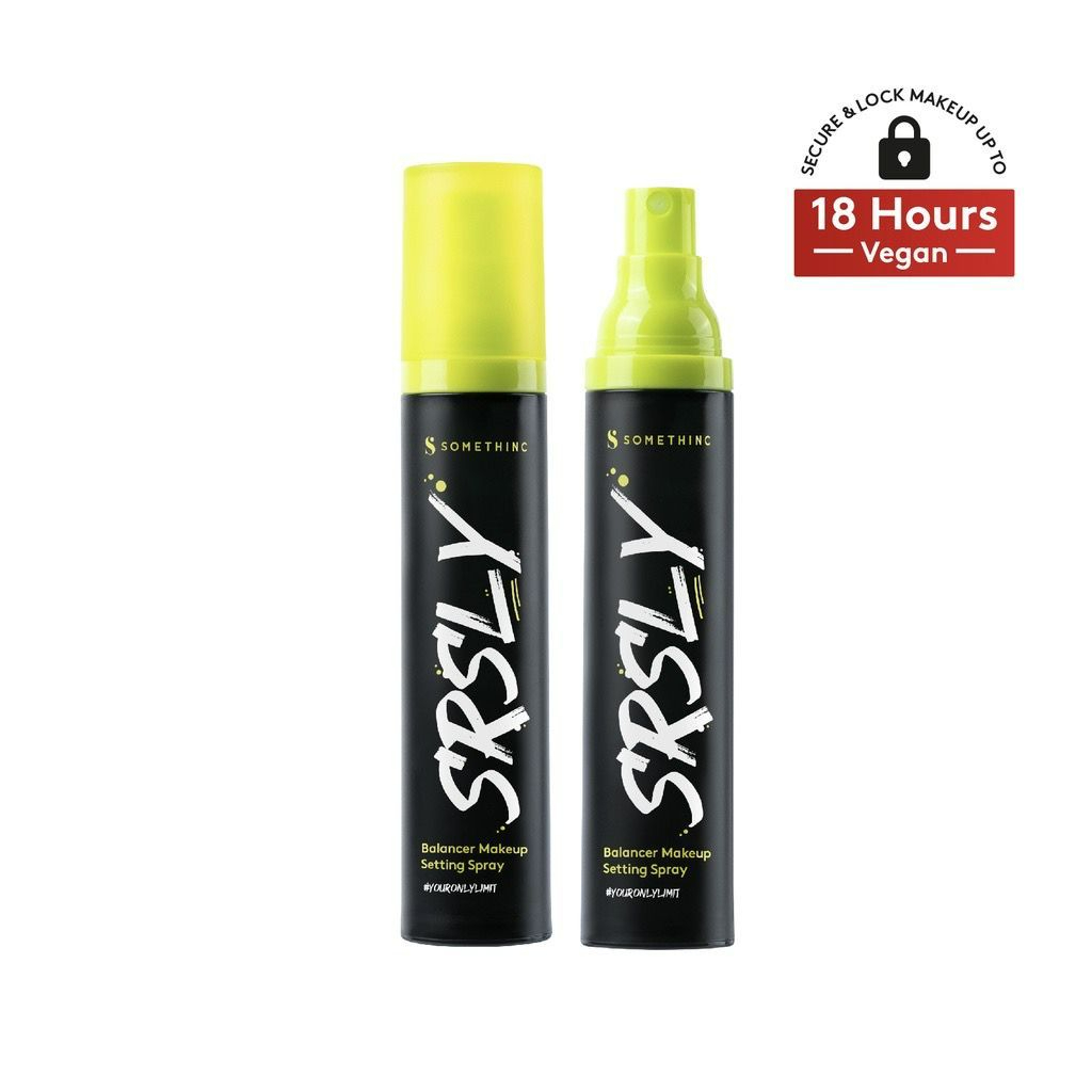 somethinc srsly stay matte make up setting spray 20ml and 50ml somethinc srsly stay matte make up setting spray 20ml and 50ml