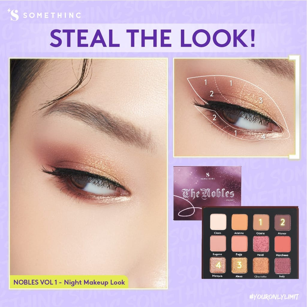 somethinc the nobles eyeshadow palette 8.4g/perona mata somethinc the nobles eyeshadow palette 8.4g/perona mata