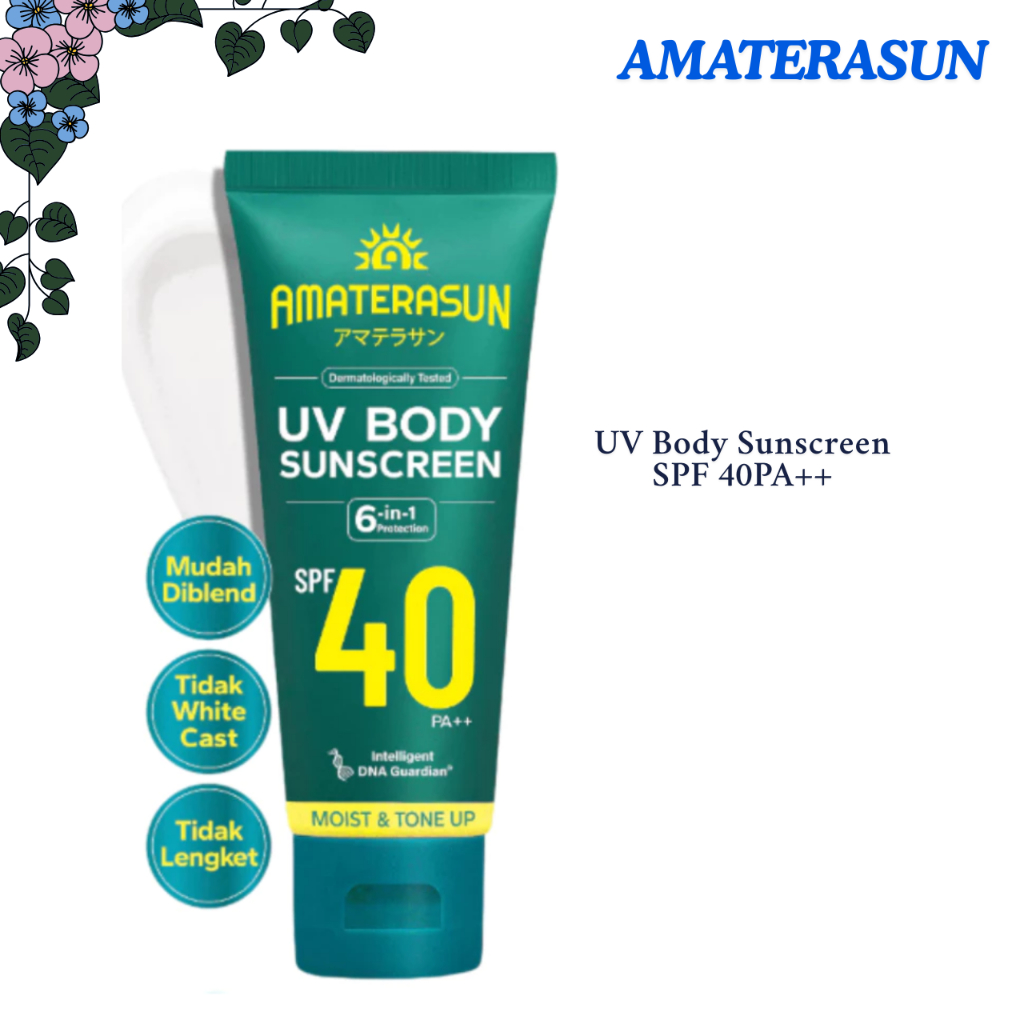 amaterasun uv body sunscreen spf 40 pa++ 100g/tabir surya amaterasun uv body sunscreen spf 40 pa++ 100g/tabir surya