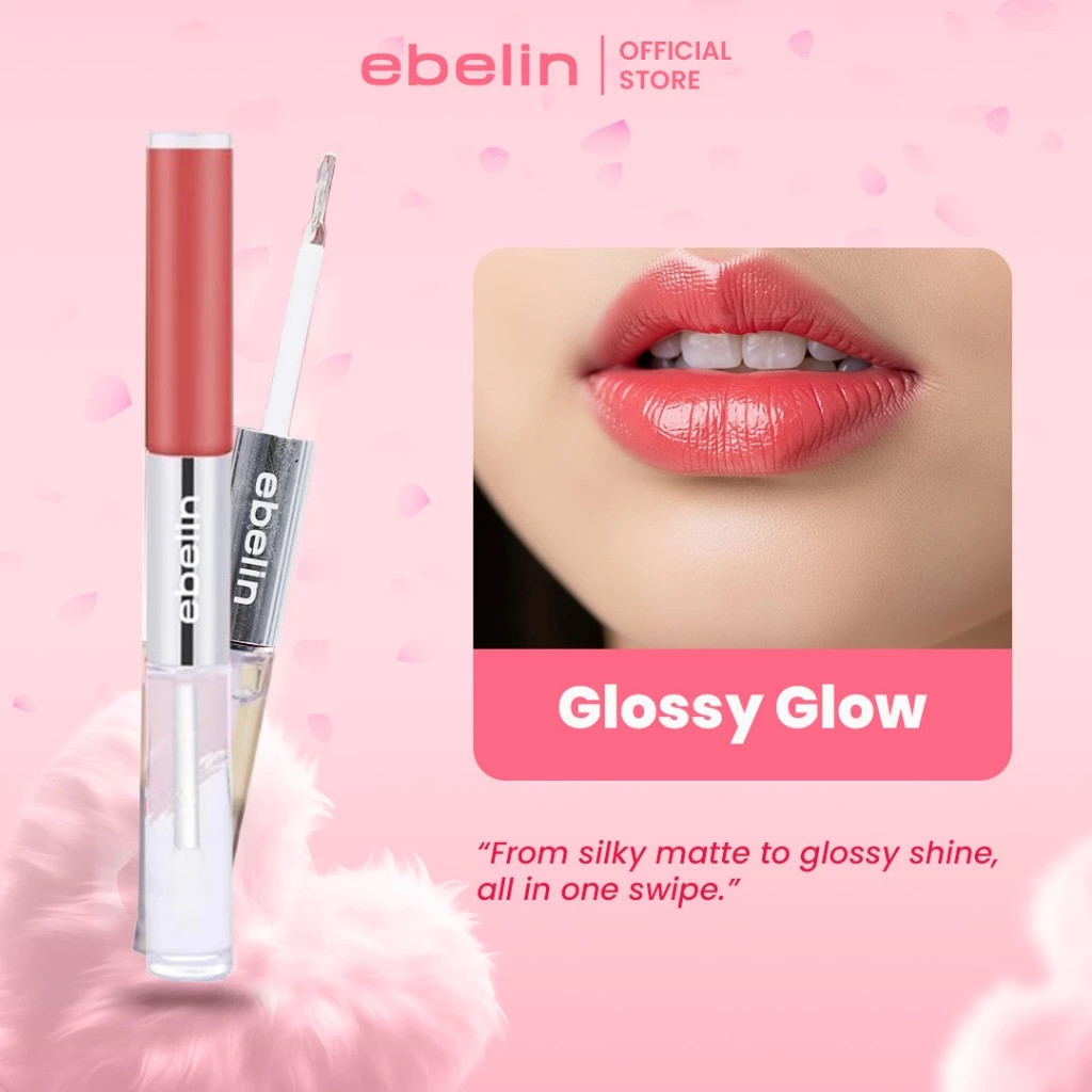 ebelin lip velvet and lip gloss 3ml ebelin lip velvet and lip gloss 3ml