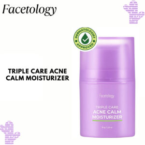 facetology triple care acne calm moisturizer 35g/pelembab wajah