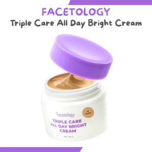 facetology triple care all day bright cream 10gr/pelembab wajah
