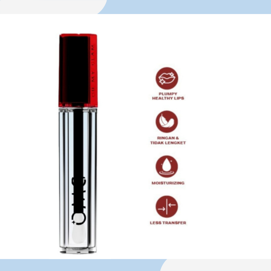 omg oh my glam gloss lip finish 2.7g/lip gloss omg oh my glam gloss lip finish 2.7g/lip gloss