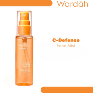 wardah c defense face mist 55ml/setting spray with vitamin c