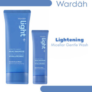 wardah lightening micellar gentle wash 50ml & 100ml | pembersih wajah